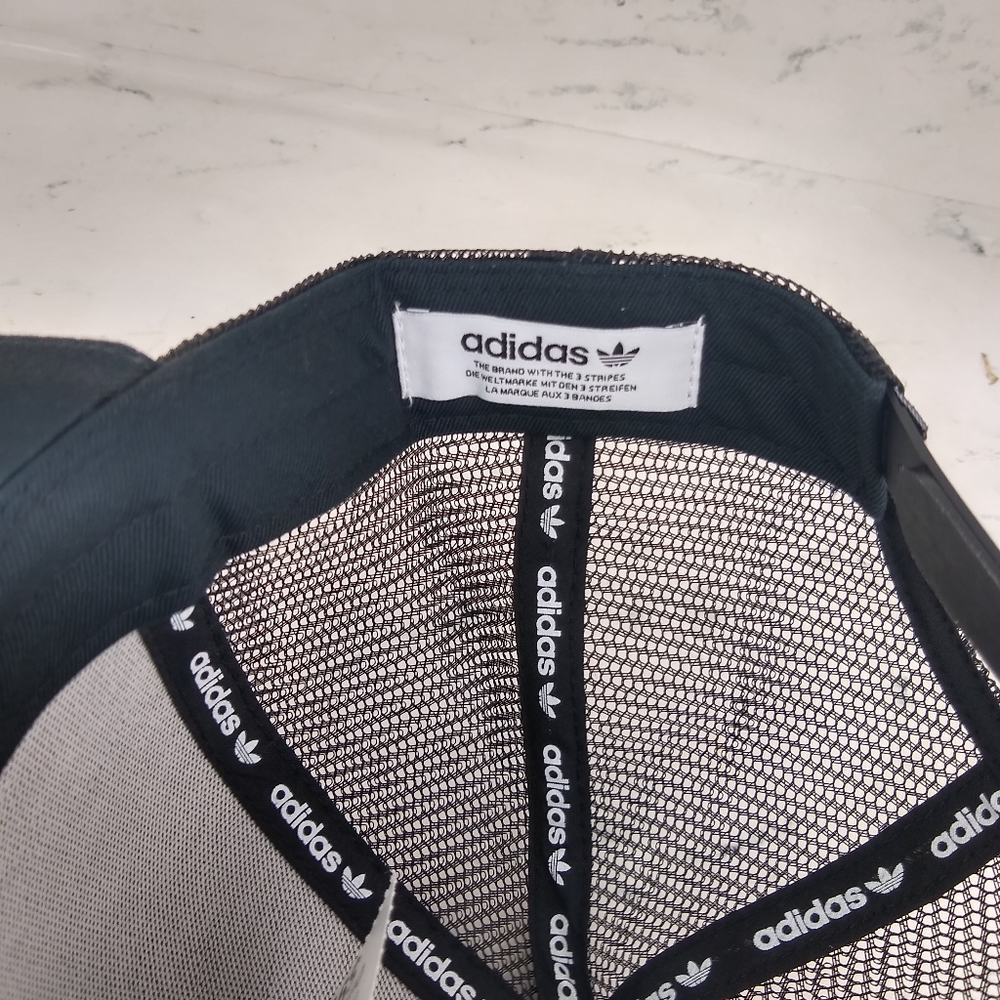 NEW Adidas Originals Aframe Trefoil Trucker Hat - Picture 9 of 10